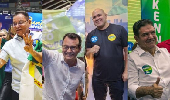 Botelho lidera com 40,42%; Abílio tem 26,25%, Lúdio 15,67% e Kennedy 2,17%