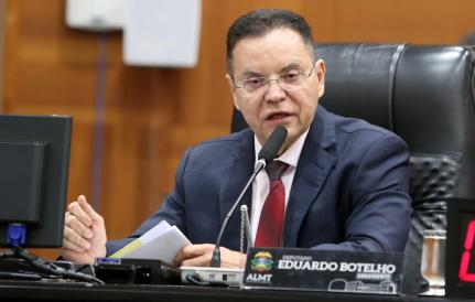 Eduardo Botelho Deixa Presidência da ALMT para Focar na Campanha à Prefeitura