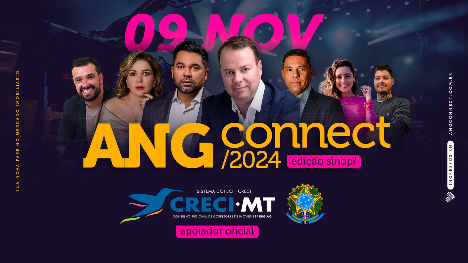Sinop recebe grande evento do mercado imobiliário com apoio do CRECI-MT