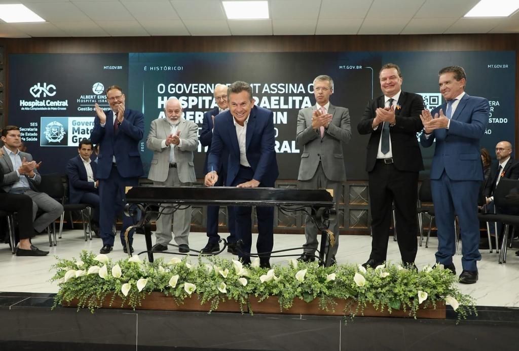 DEPOIS DE 40 ANOS PARADO, GOVERNO DE MT TIRA DO PAPEL O HOSPITAL CENTRAL E ENTREGA À GESTÃO DO EINSTEIN