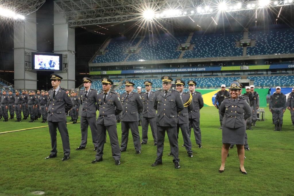 Polícia Militar realiza a segunda a maior promoção de praças e oficiais da história da instituição em Mato Grosso