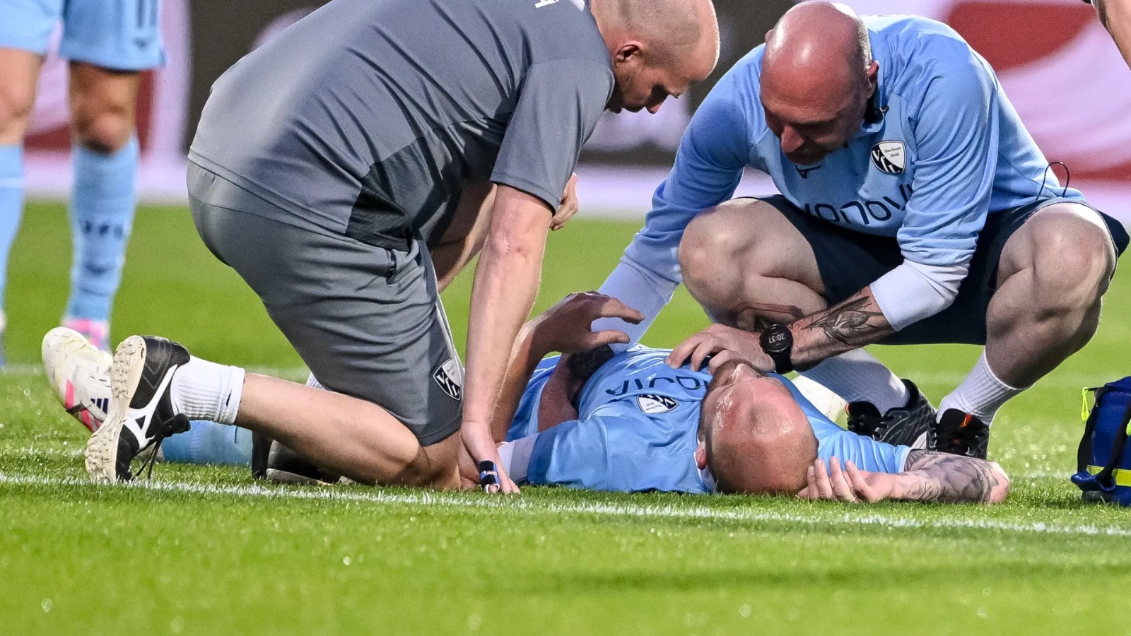 Capitão do Bochum sofre lesão potencialmente fatal e está fora da temporada