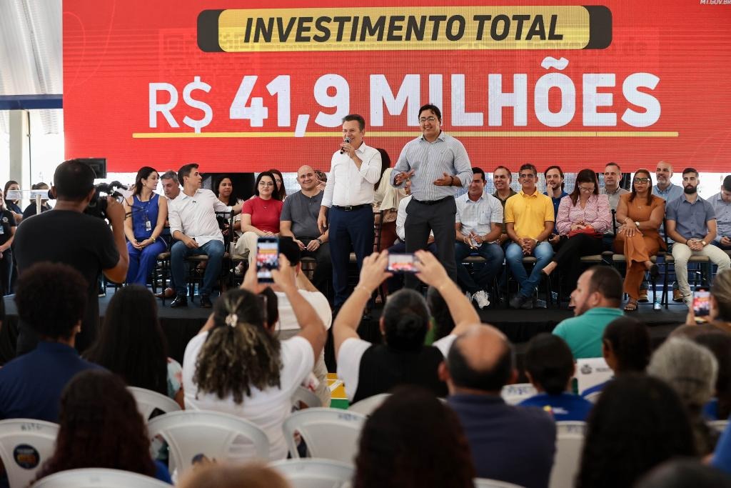 Governo de MT entrega complexo educacional moderno com dois colégios estaduais para atender 3,3 mil alunos