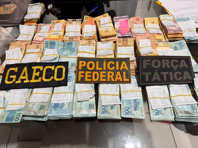 R$ 400 mil apreendidos e 14 presos em megaoperação contra crime organizado em Mato Grosso
