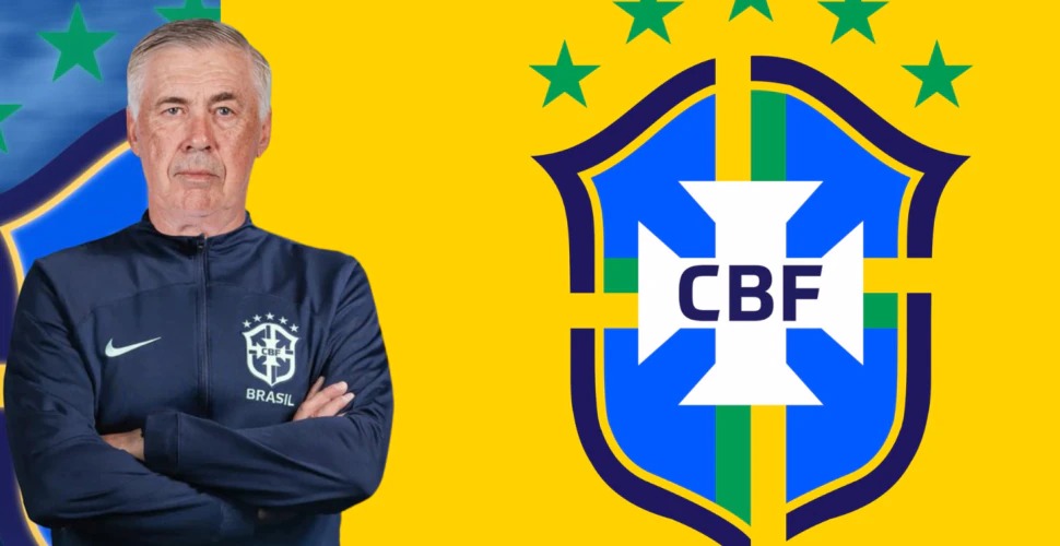 CBF anuncia Carlo Ancelotti como novo técnico da Seleção Brasileira
