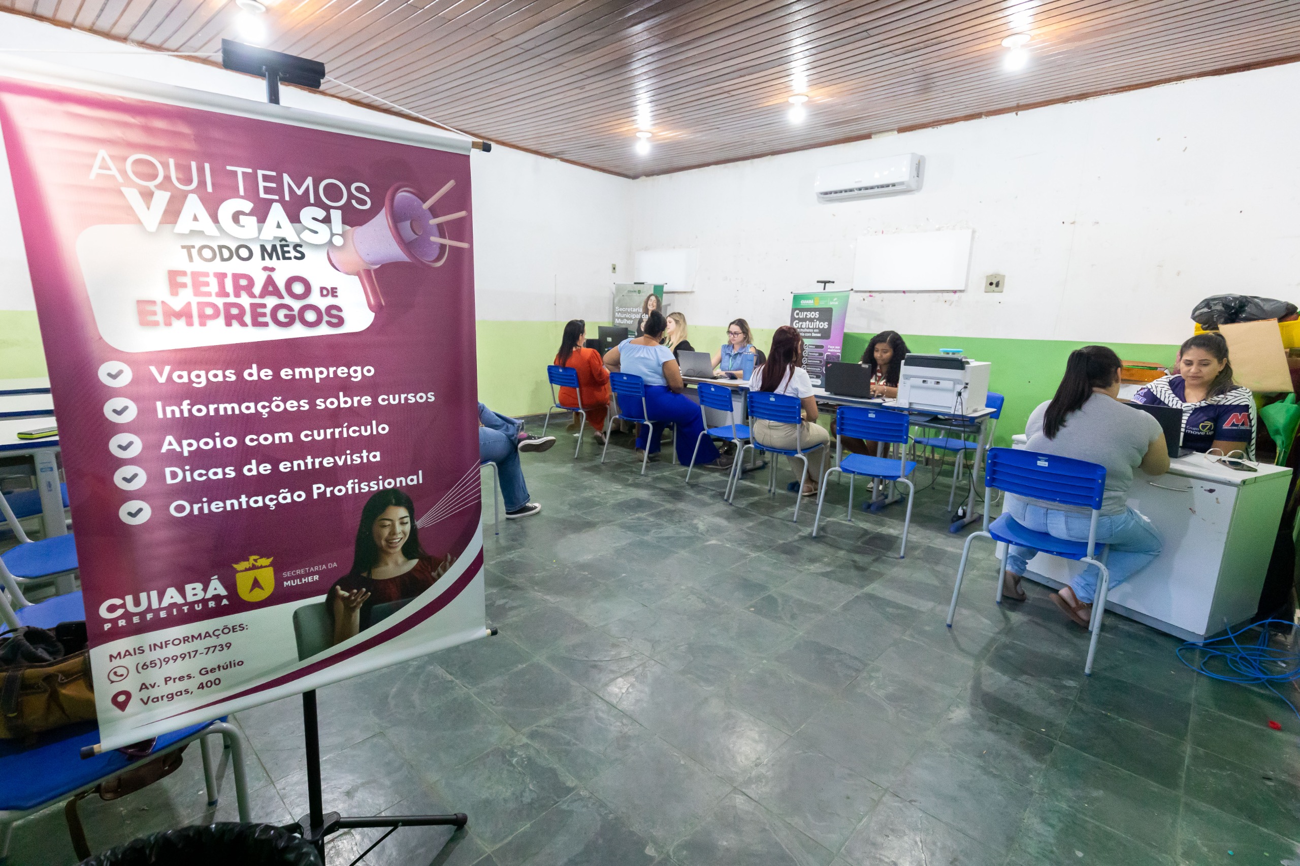 Feirão de Emprego no Pedra 90 conquista oportunidade de trabalho para 80 mulheres