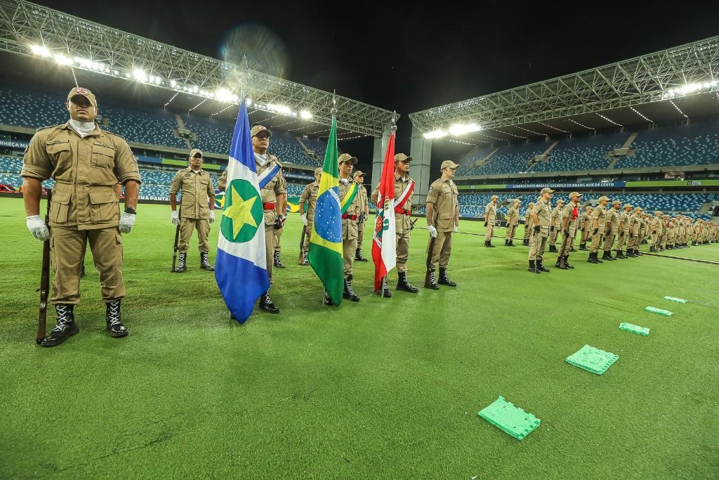 Governo de MT realiza formatura de militares do Corpo de Bombeiros nesta segunda-feira (7)