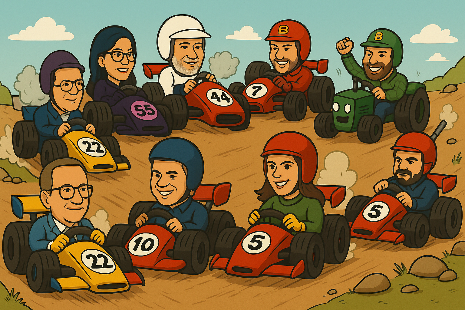 Corrida Maluca 2026 – Treinos, Equipes e o Grande Prêmio de Mato Grosso