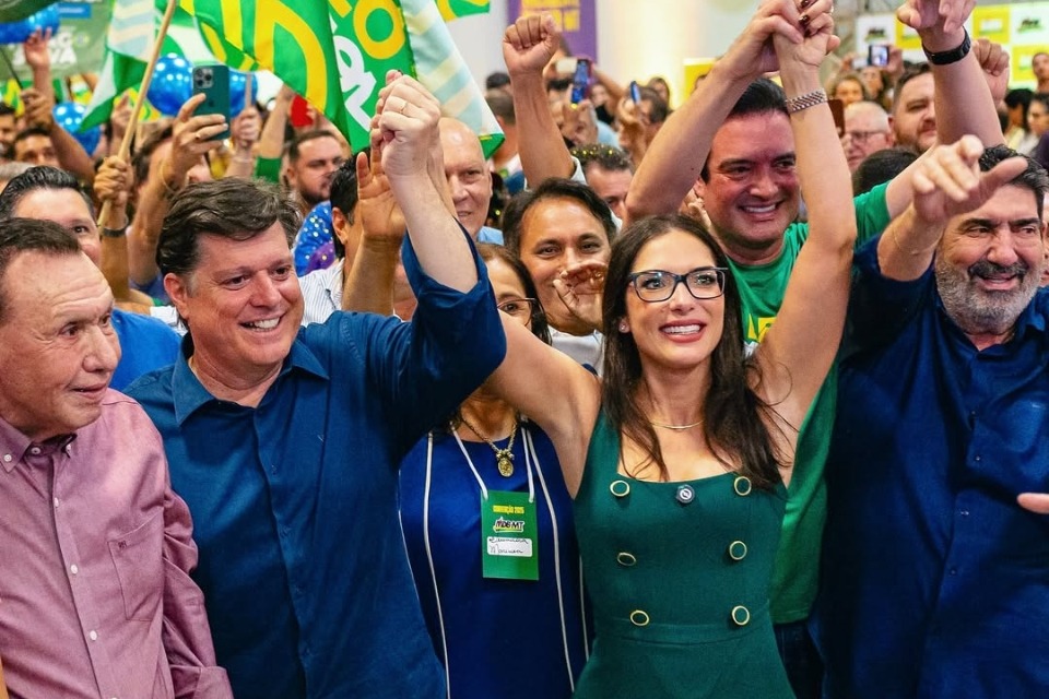 Janaina Riva faz história e assume comando do MDB em Mato Grosso