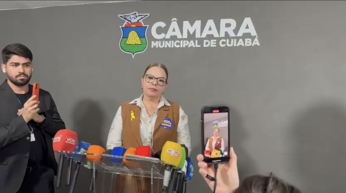 Vídeo – Presidente Paula Calil denuncia violência política de gênero na Câmara de Cuiabá: “Está passando do limite”