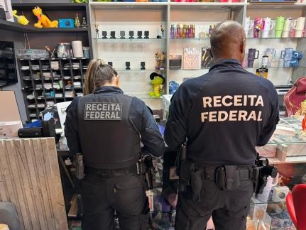 PF e Receita Federal deflagram operação contra contrabando em Cuiabá