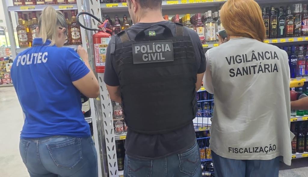 Forças de segurança intensificam ações contra adulteração de bebidas alcoólicas em Mato Grosso