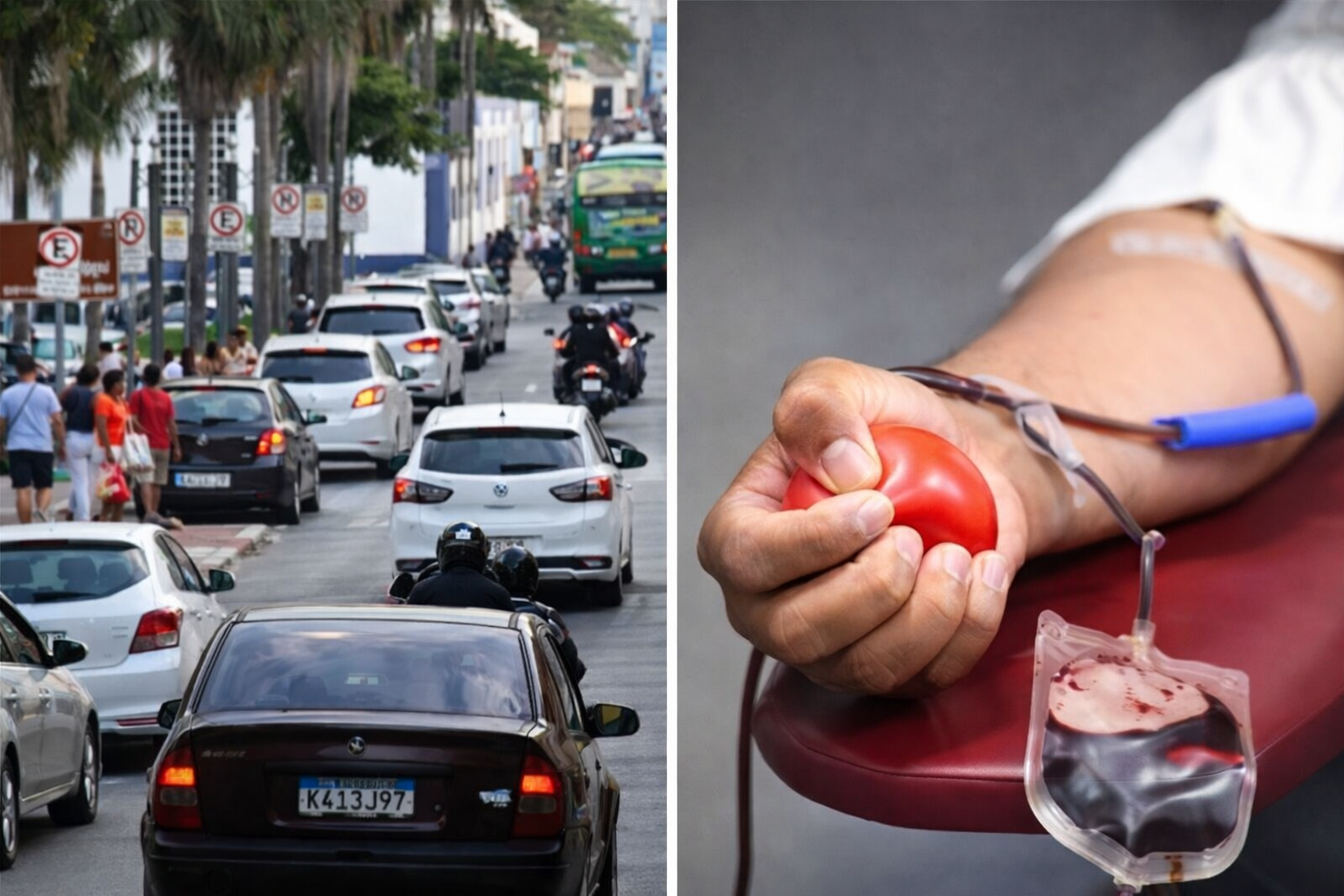 Multa solidária: projeto quer permitir conversão de infrações leves em doação de sangue ou medula em Cuiabá