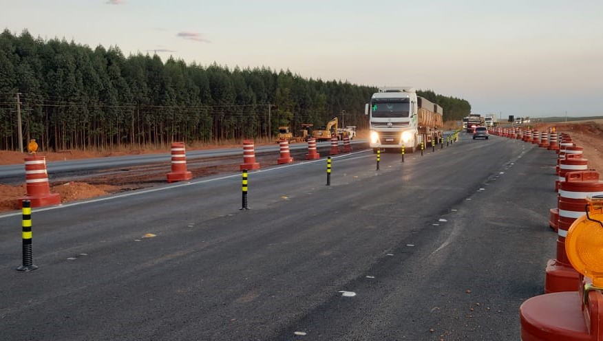 Obras provocam interdições parciais em trechos das BR-163 e BR-364 em Mato Grosso