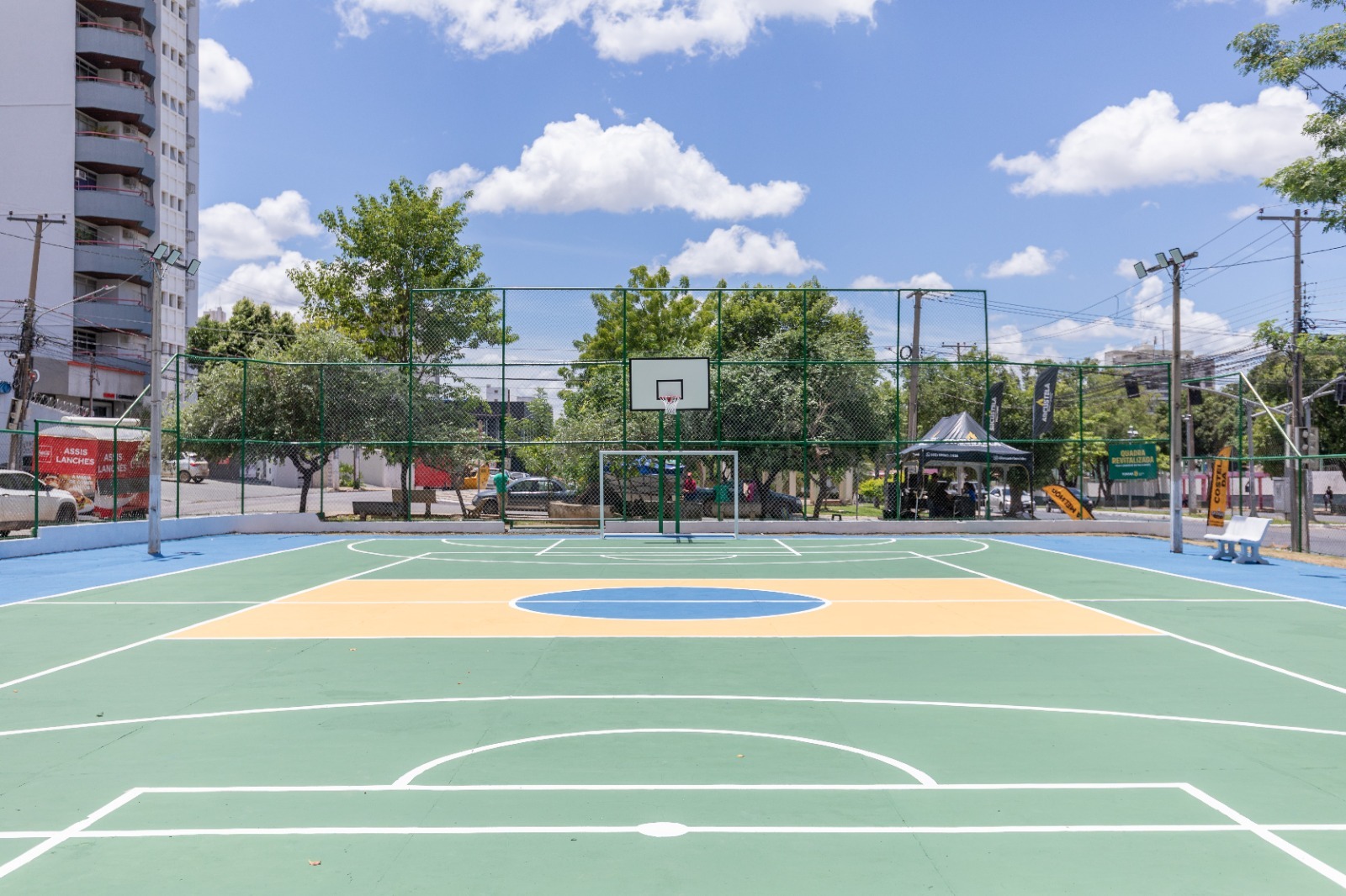 Prefeitura faz 28 manutenções em espaços esportivos de Cuiabá em janeiro