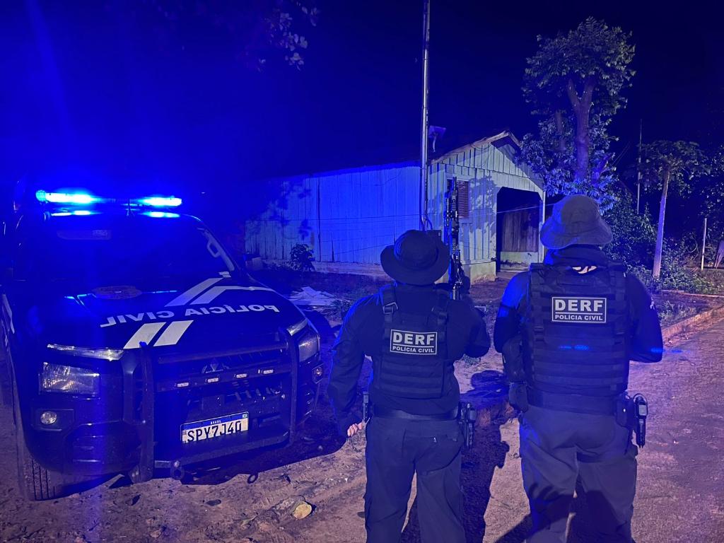 Polícia Civil deflagra 2ª fase da Operação Midnight contra facção envolvida em homicídio e ocultação de cadáver em São José do Xingu
