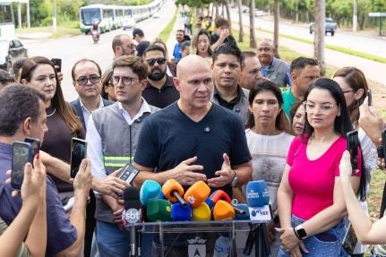 Abilio critica repasses federais, compara Cuiabá com Várzea Grande e diz que projetos do PAC viraram “mídia”