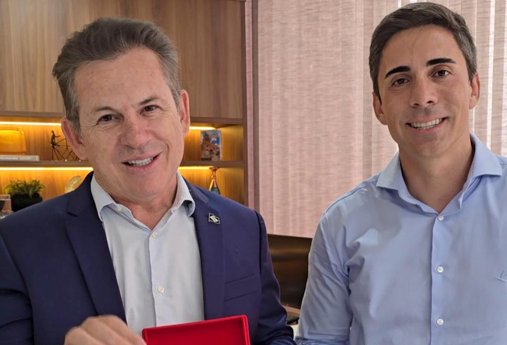 Governador Mauro e Secretário Educação Allan