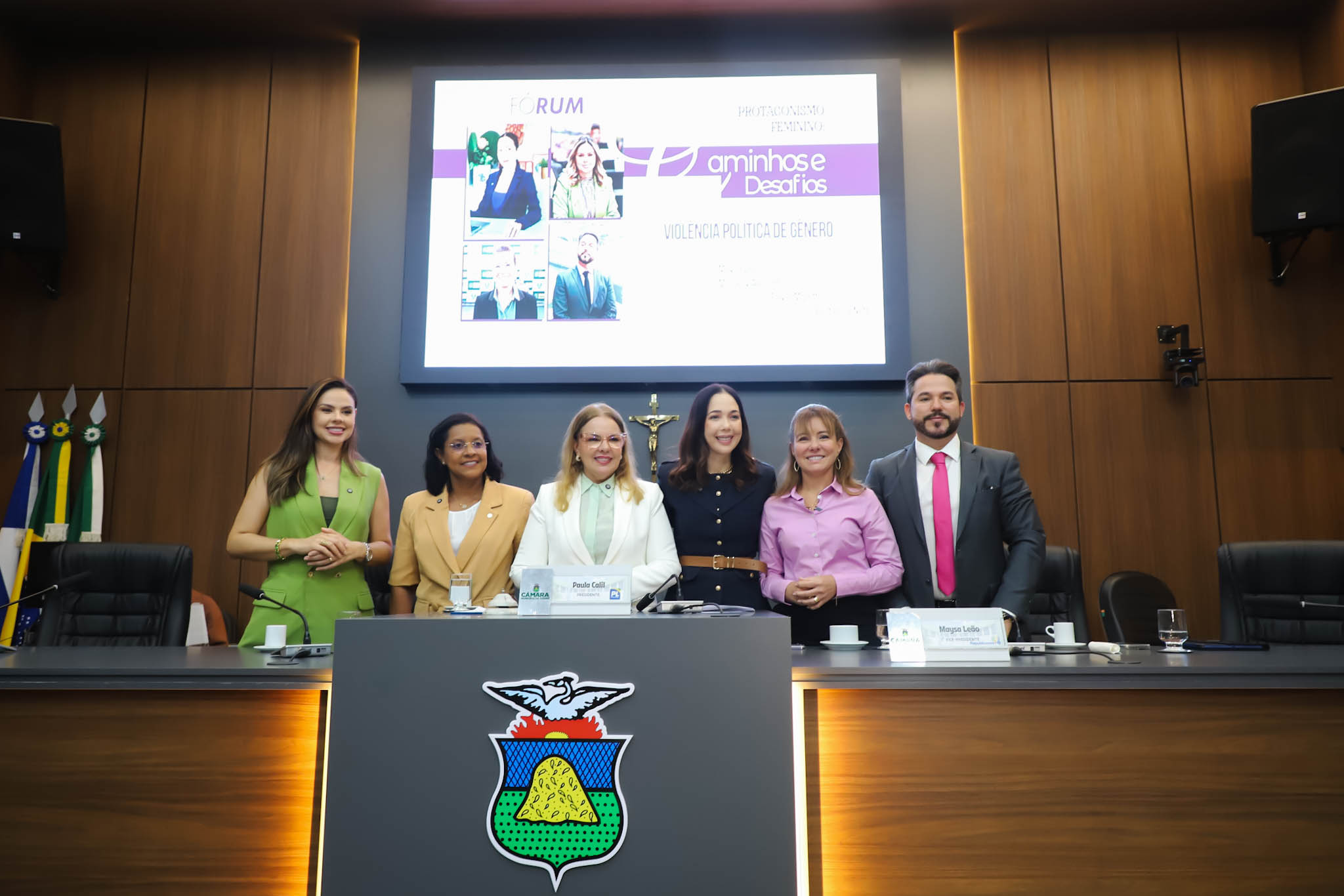 Prefeita Flávia Moretti relata episódios de violência política de gênero em fórum em Cuiabá