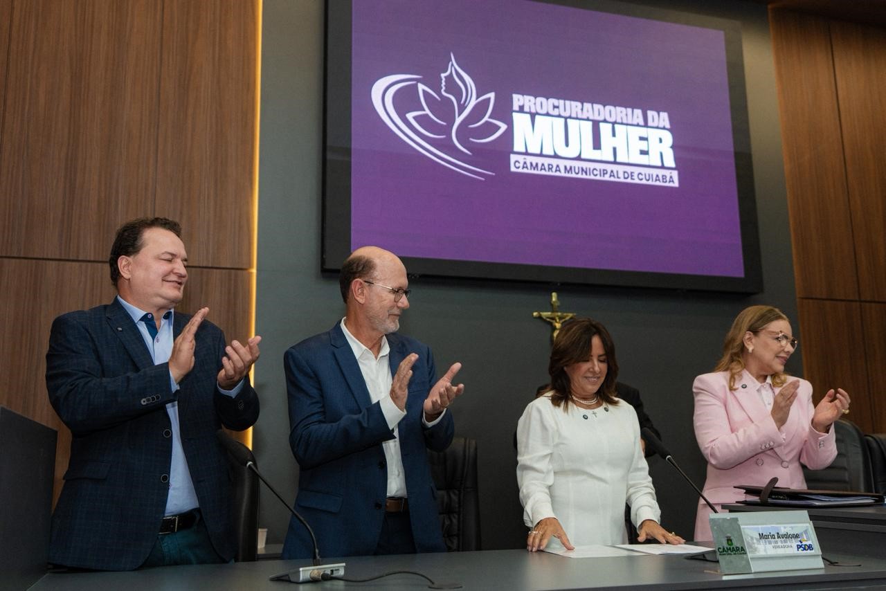 Com presença de Max Russi, Câmara de Cuiabá instala Procuradoria da Mulher