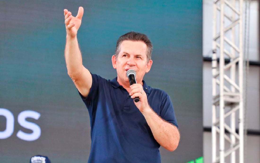 Mauro Mendes declara apoio a Otaviano Pivetta para o governo de Mato Grosso