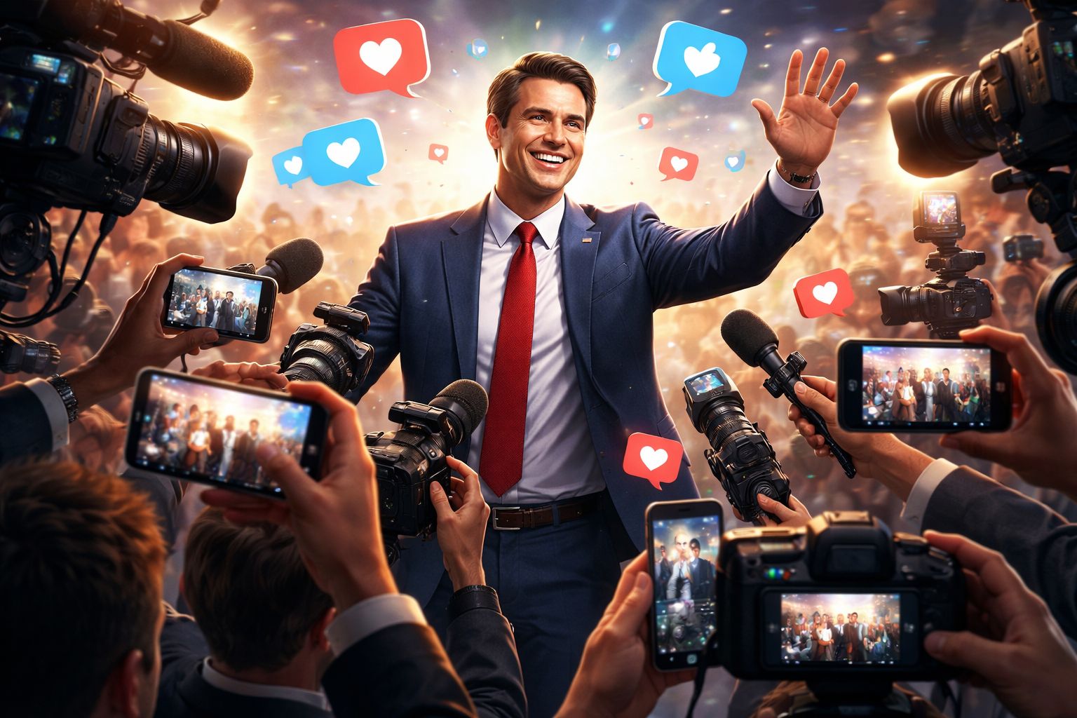 Candidato, artista ou influencer? Quando a política vira palco em 2026