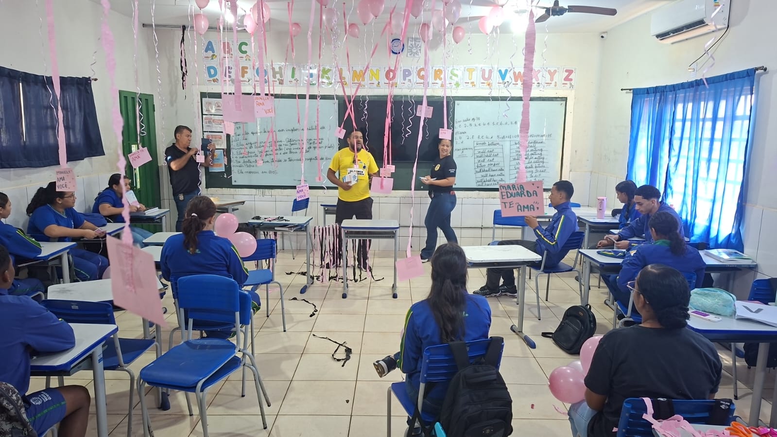 Polícia Civil leva projeto que combate violência doméstica a escolas de MT