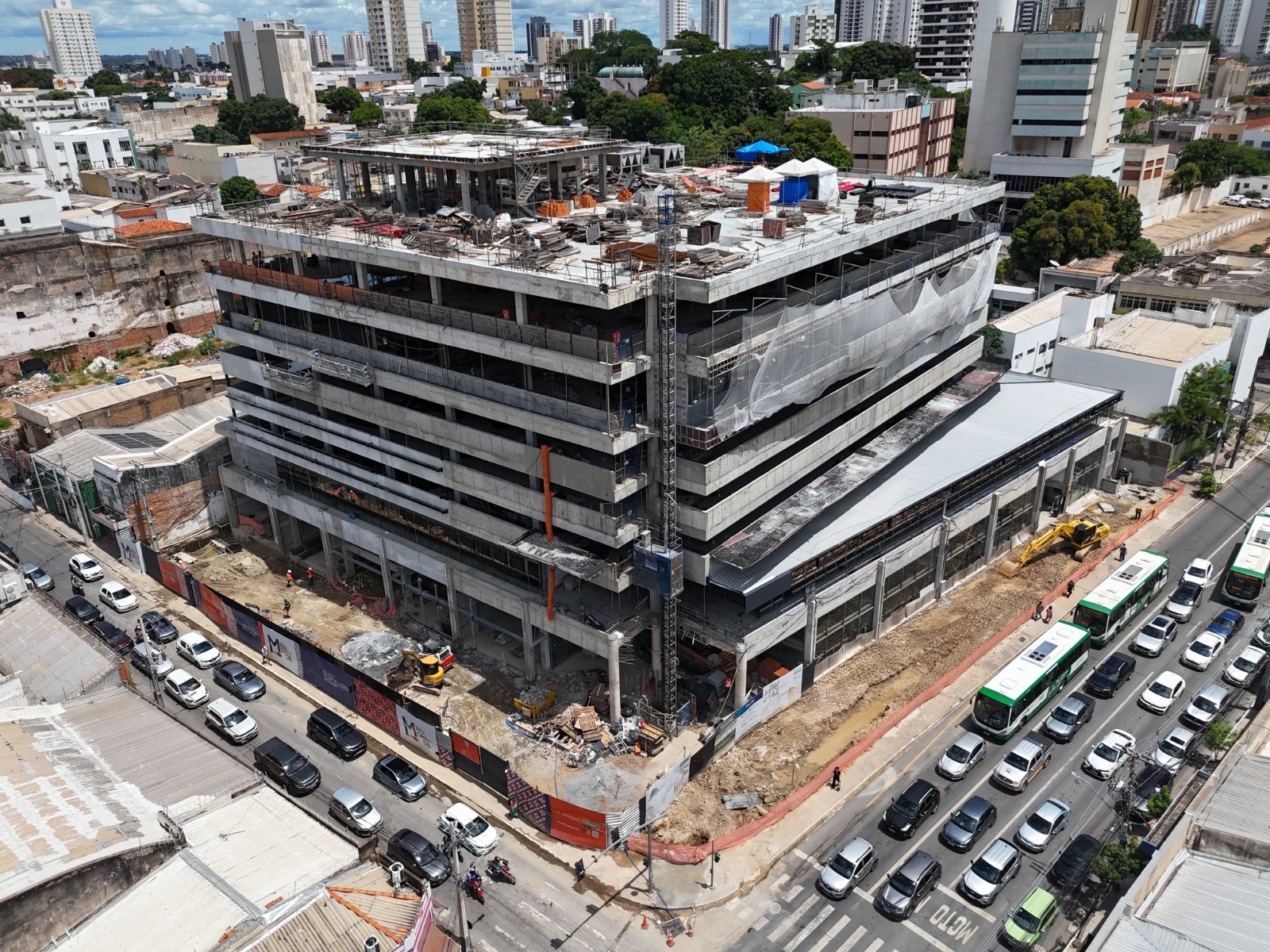 Novo Mercado Miguel Sutil avança e se consolida como símbolo da revitalização do Centro de Cuiabá