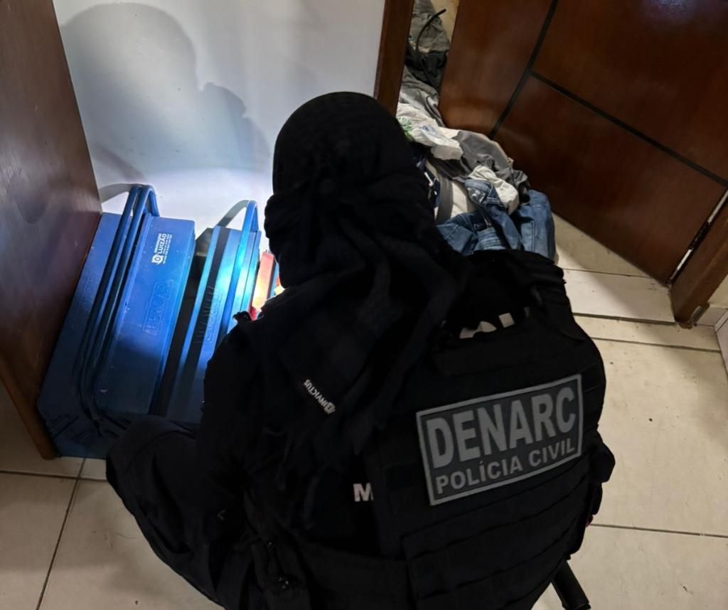 Rede de tráfico pulverizada é alvo de operação da Polícia Civil em Cuiabá