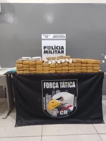 Polícia prende quatro suspeitos com 47 tabletes de maconha em Várzea Grande