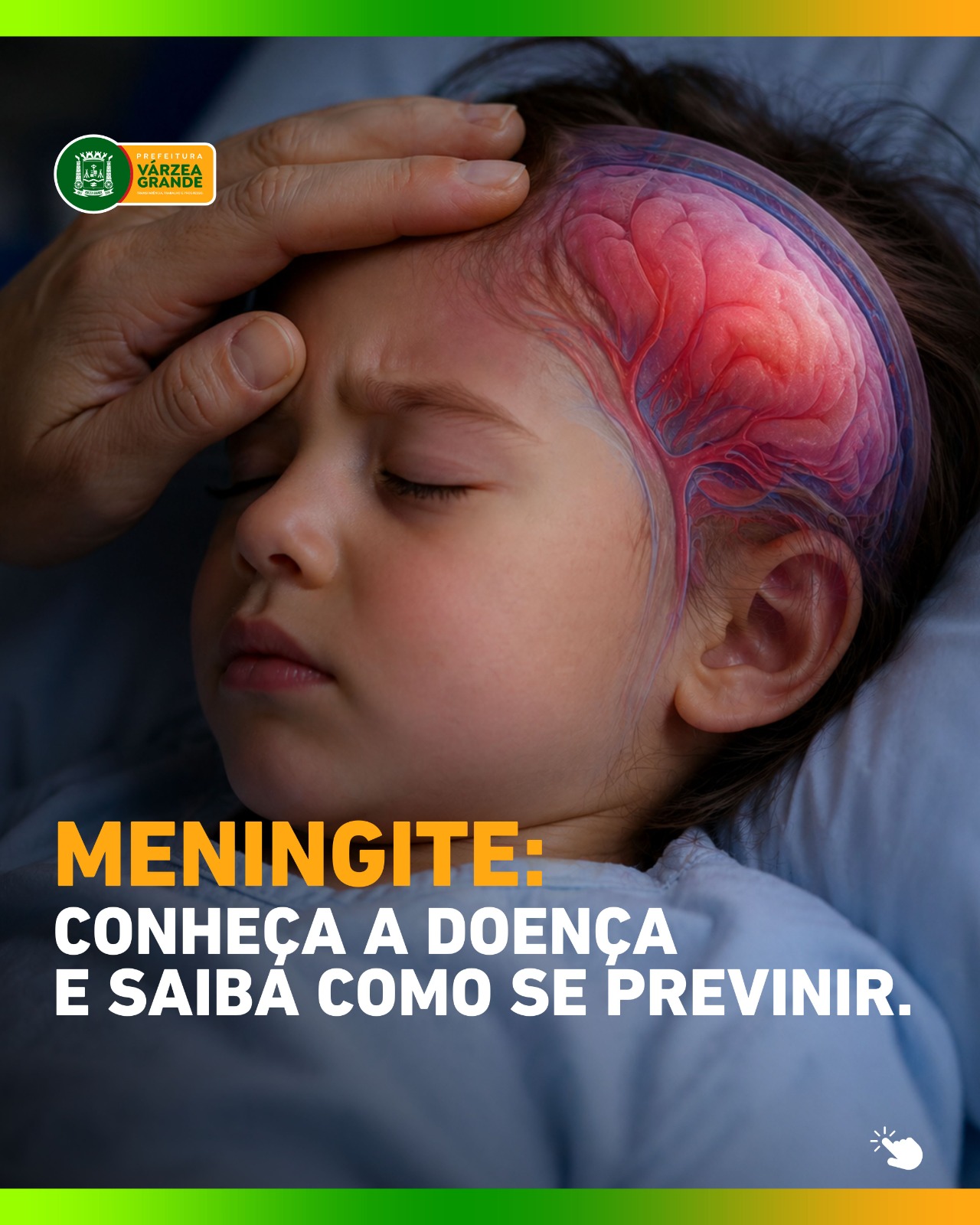Alerta em Várzea Grande: Saúde intensifica orientação após caso confirmado de meningite em criança