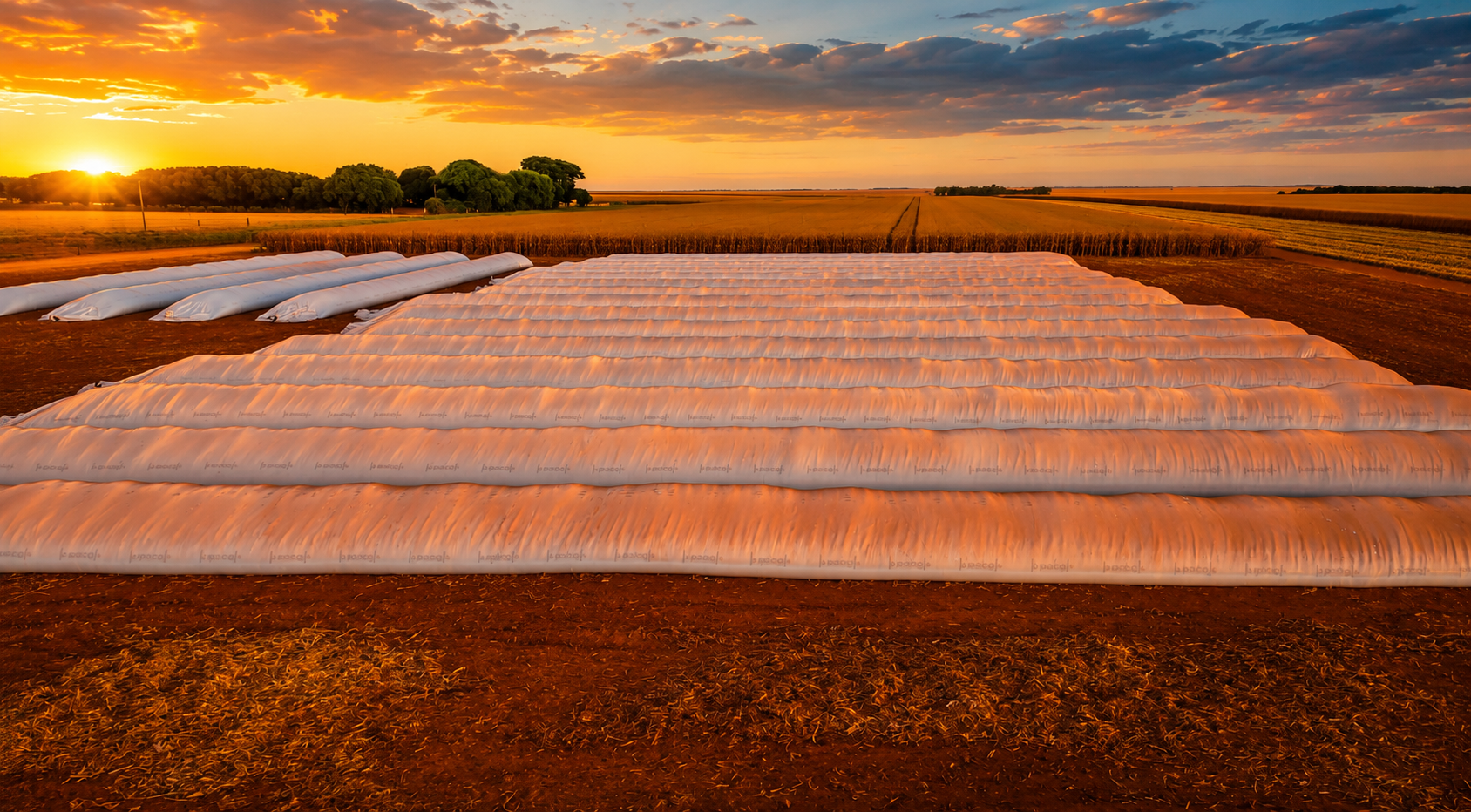 Safra recorde expõe gargalo na armazenagem e impulsiona uso de silo bolsa em Mato Grosso