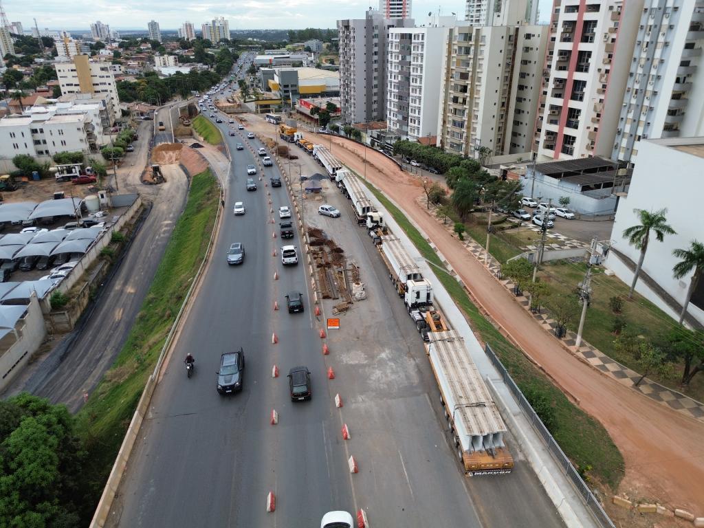 Miguel Sutil terá trânsito totalmente interditado no fim de semana para lançamento de vigas do novo viaduto