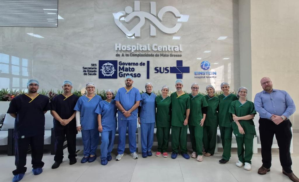 Hospital Central amplia uso da cirurgia robótica e realiza primeiros procedimentos ginecológicos pelo SUS em Mato Grosso