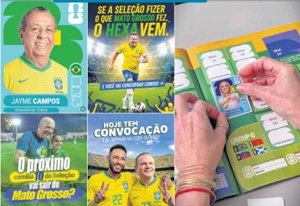 Copa do Mundo vira campo de disputa digital entre pré-candidatos em Mato Grosso