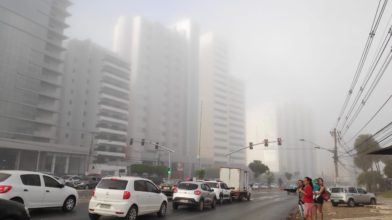 Frente fria se aproxima e temperaturas começam a cair em Mato Grosso neste fim de semana