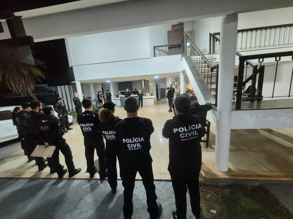 Operação combate lavagem de dinheiro e jogos ilegais de facção em Mato Grosso