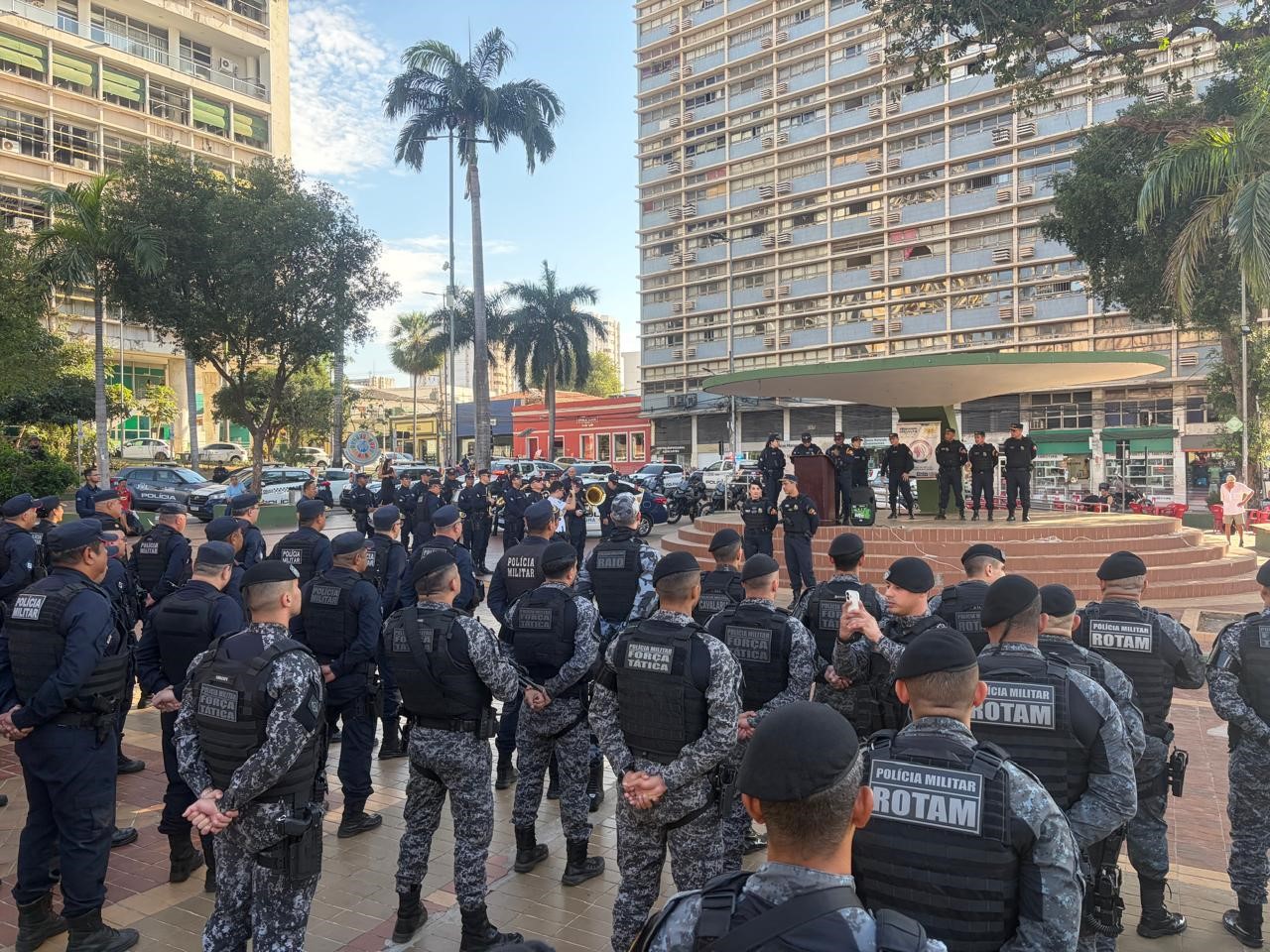 Polícia Militar mobiliza efetivo em todo o Estado com operações voltadas à proteção das mulheres e segurança nos centros urbanos