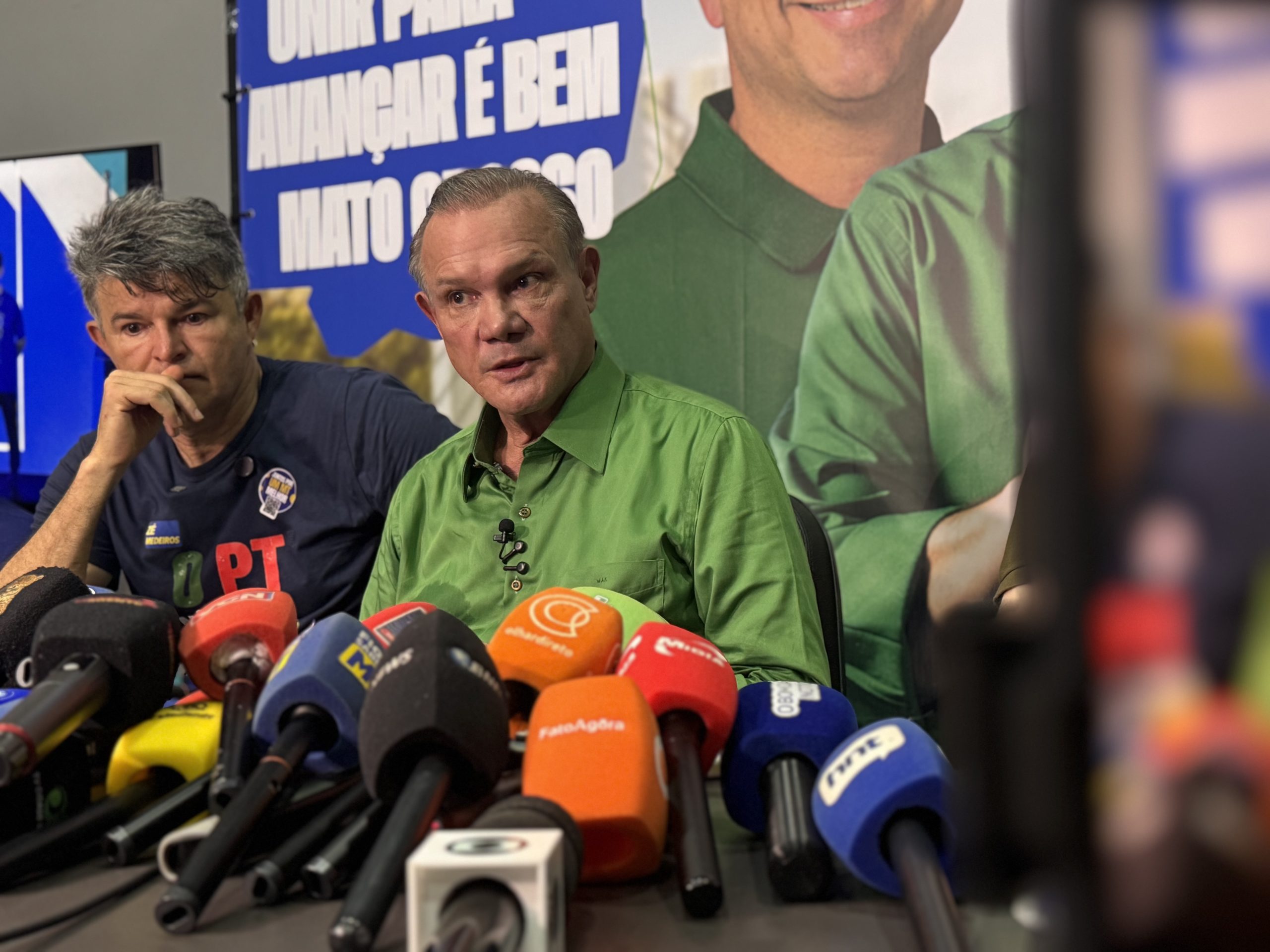 Wellington diz que resistiu à pressão do PL nacional e confirma candidatura ao Governo de MT