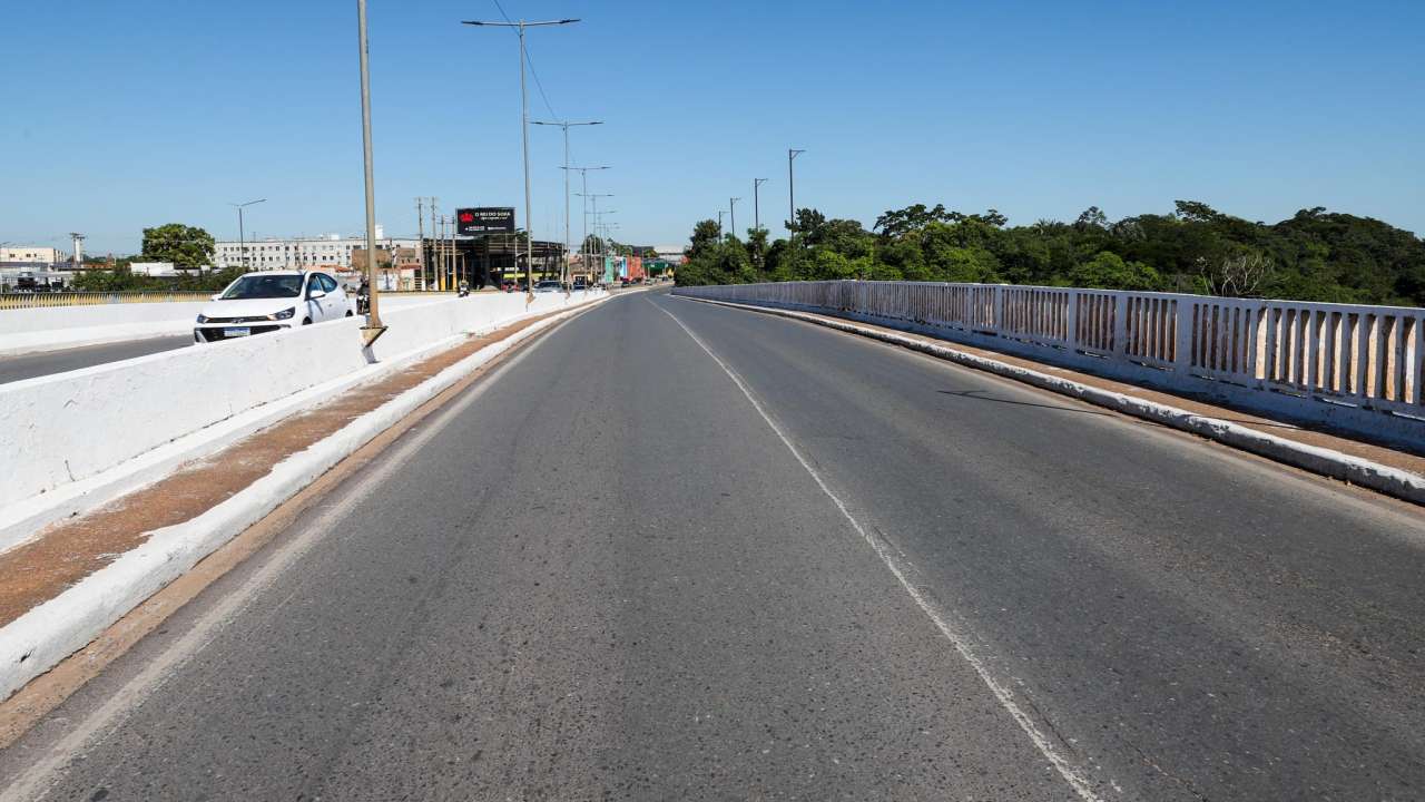Ponte Júlio Müller será interditada neste fim de semana para obras do BRT