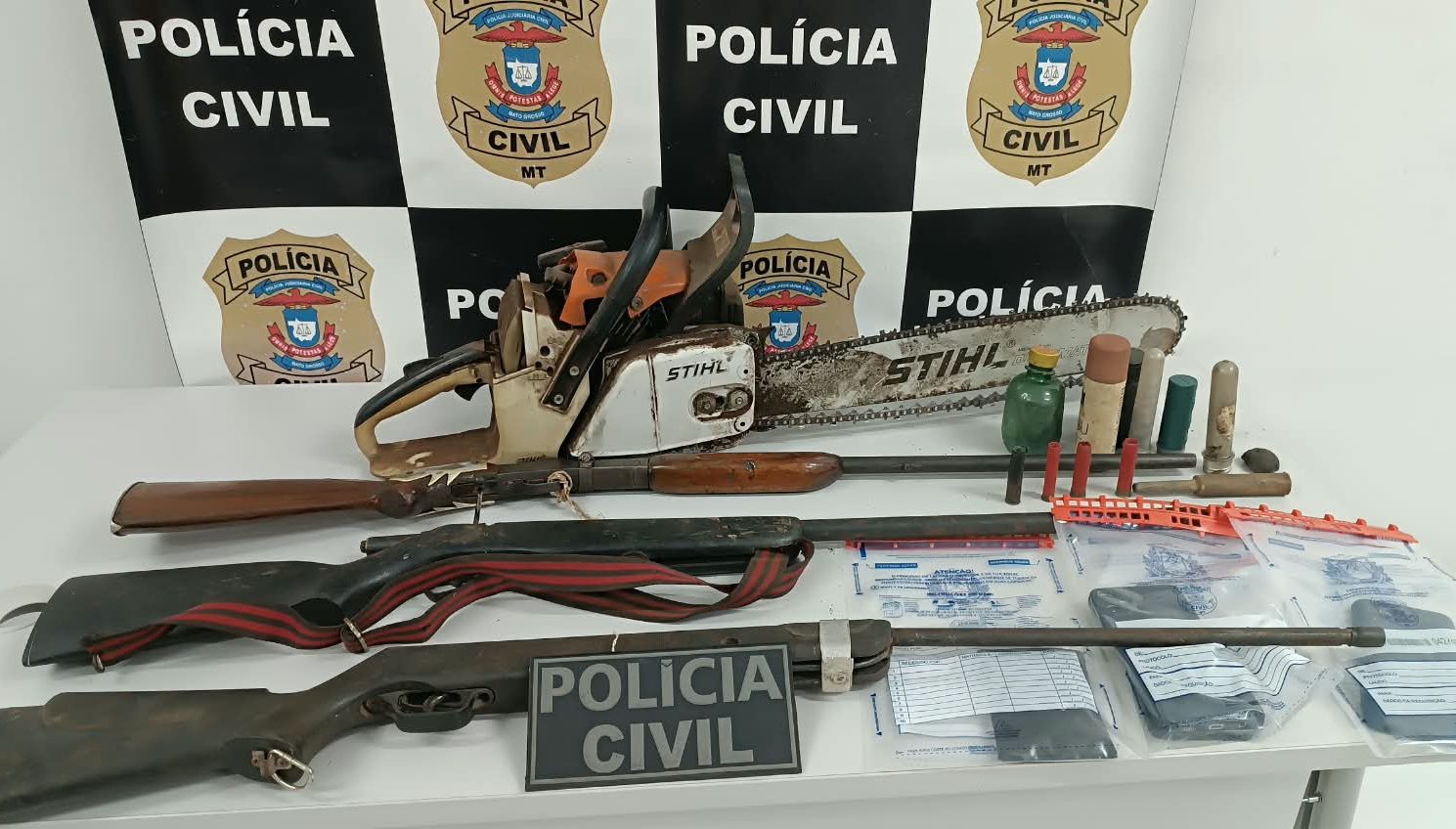 Polícia Civil prende homem investigado por violência contra adolescentes e resgata animal em Jaciara