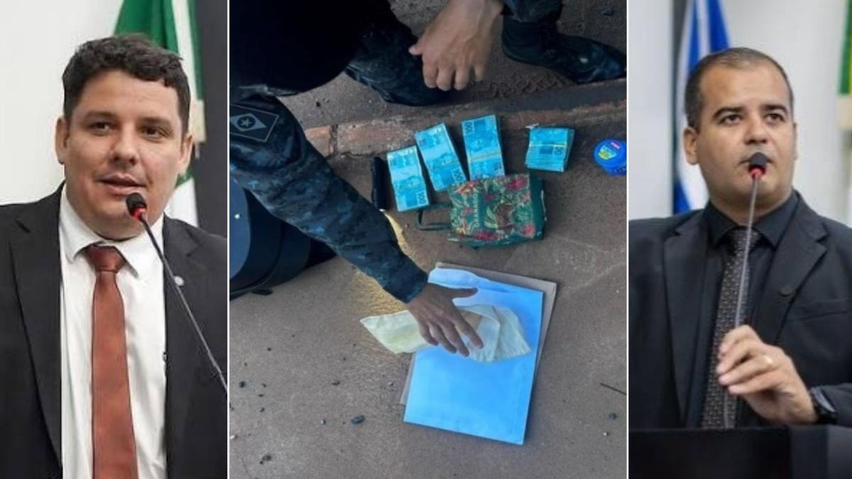 Rotam encontra R$ 40 mil em carro com vereadores de Cuiabá após denúncia anônima