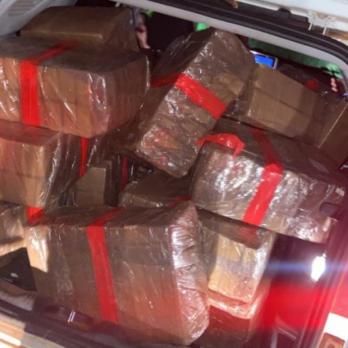 Operação integrada intercepta 550 quilos de maconha e desarticula esquema de tráfico na BR-158