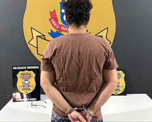 Polícia Civil prende jovem suspeito de armazenar pornografia infantil durante operação em Tangará da Serra