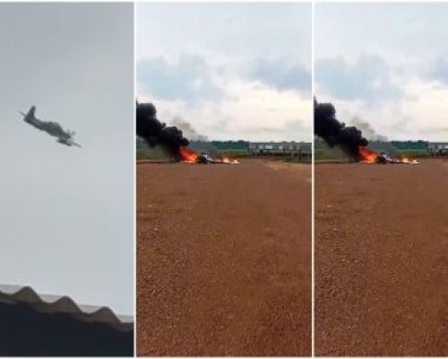 Avião é incendiado após pouso em pista clandestina durante operação da FAB em Mato Grosso