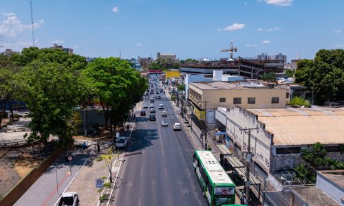 Centro de Cuiabá tem rua interditada por obras e trânsito sofre mudanças até dia 16