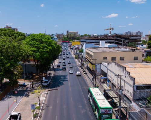 Centro de Cuiabá tem rua interditada por obras e trânsito sofre mudanças até dia 16