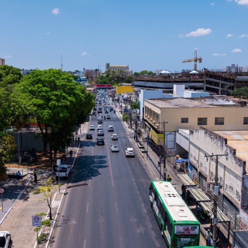 Centro de Cuiabá tem rua interditada por obras e trânsito sofre mudanças até dia 16