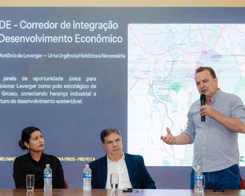 Max Russi garante emenda no orçamento anual para criar o Distrito Industrial em Santo Antônio de Leverger