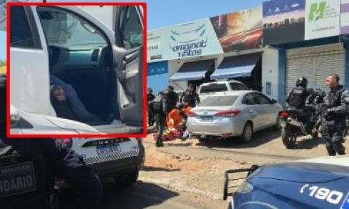 Confronto entre PMs e suspeitos deixa um morto e três feridos após assalto em Várzea Grande